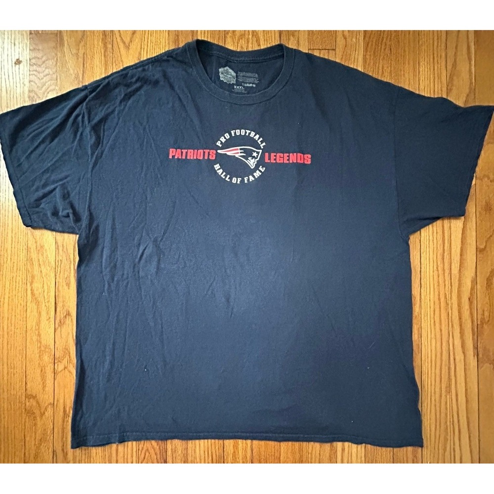 Vintage New England Patriots Pro Football Hall of Fame Legends T-Shirt Sz XXXL